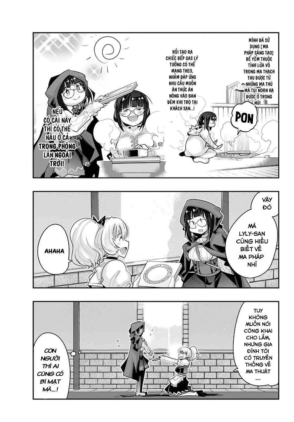 chuyển sinh thành con gái, tôi sẽ sinh tồn tại dị giới - yoku wakaranai keredo isekai ni tensei shiteita you desu chapter 14 55