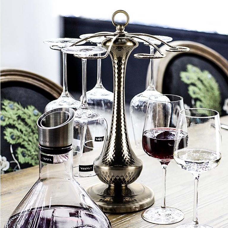 Tổng hợp các mẫu treo ly rượu để bàn - Kệ để rượu cao cấp hàng có sẵn 2023