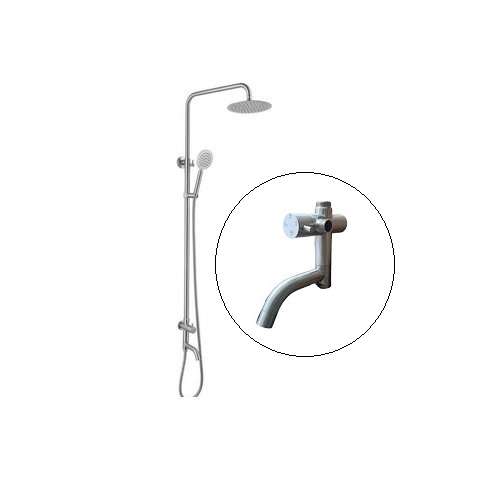 Sen cây lạnh, vật liệu inox 304, màu bóng mờ, giá cực tốt