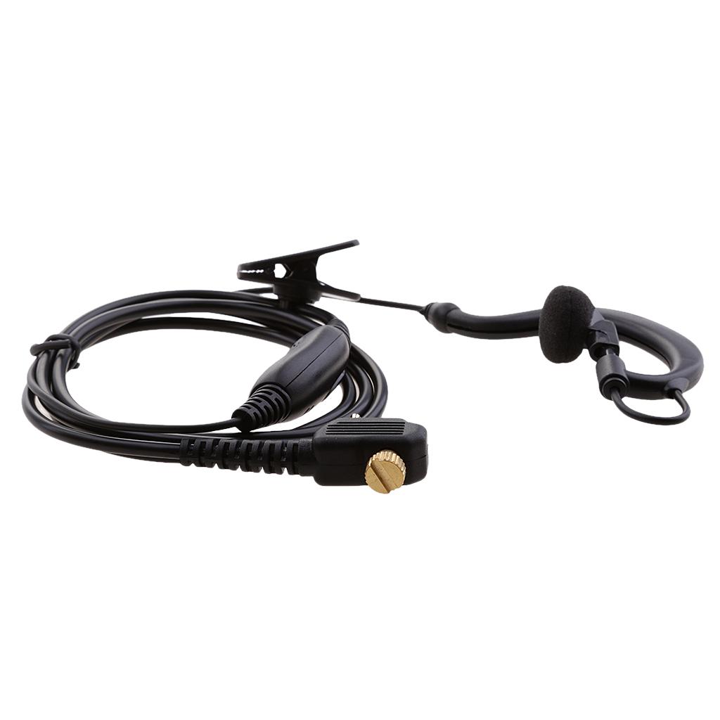 Ear Hook Earpiece Headset Mic For Motorola MTP850 MTH650 Walkie Talkie Radio