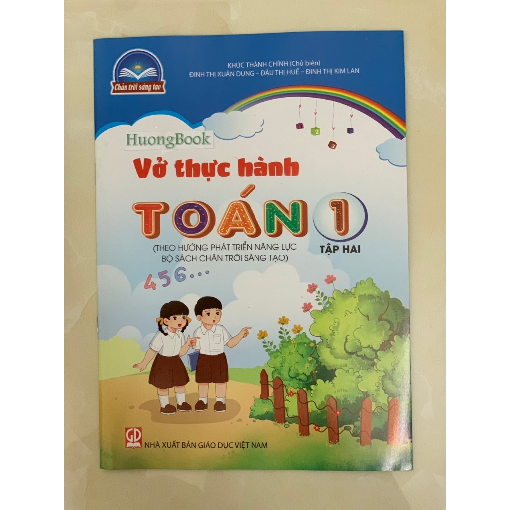 Sách - Combo Vở thực hành Toán 1 - tập 1 + 2 (Theo hướng phát triển năng lực Bộ Chân trời sáng tạo) (BT)