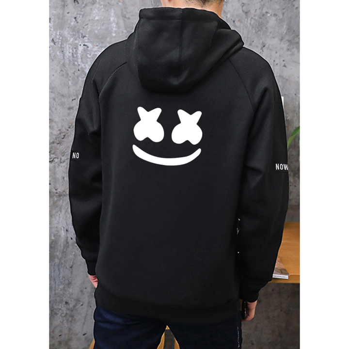 Áo khoác nam nữ Marshmello, chất liệu vải nỉ trơn 2 lớp ấm áp, cản gió hiệu quả, bên trong có lớp cách nhiệt chống lạnh chống nóng tốt(TẶNG KÈM GĂNG TAY CAO CẤP)