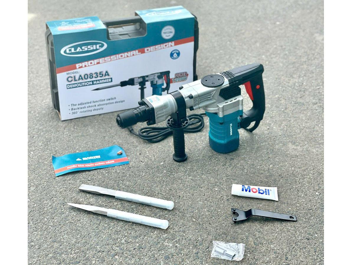 MÁY ĐỤC BÊ TÔNG 17MM 1200W CLA0835A CLASSIC - HÀNG CHÍNH HÃNG