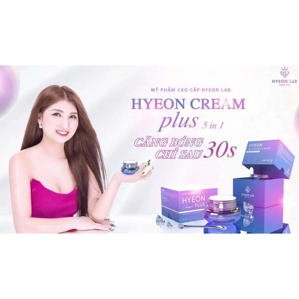 Hyeon Cream 5 in 1 Plus| Kem dưỡng Da Ban ngày Hyeon Lab|Dưỡng trắng da chuyên sâu, chống nắng, cung cấp độ ẩm Nâng tone