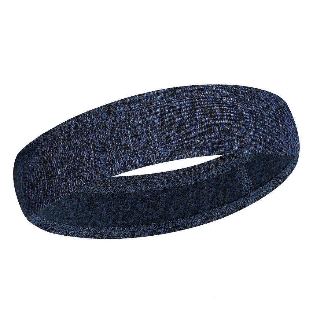 2-3pack Men Women Sports Headband Gym Tennis Basketball Sweatband Hairband Blue