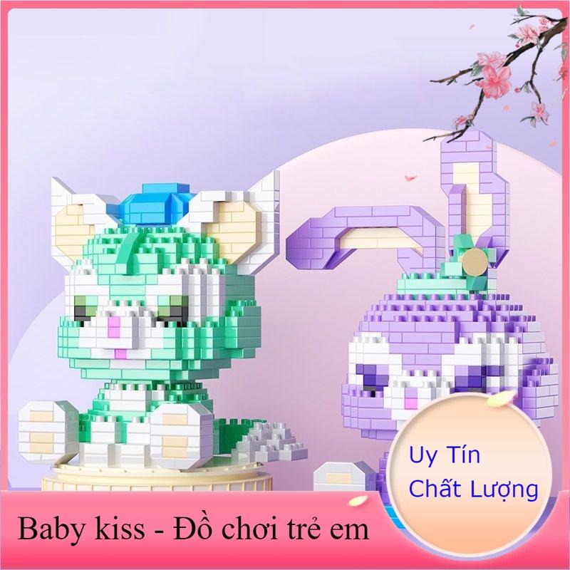 Mô Hình Lắp Ráp Động Vật 3D Đáng Yêu Cho Trẻ - Đồ Chơi Nhựa ABS An Toàn Cho Bé Baby kiss thích hợp làm quà tặng sinh nhật