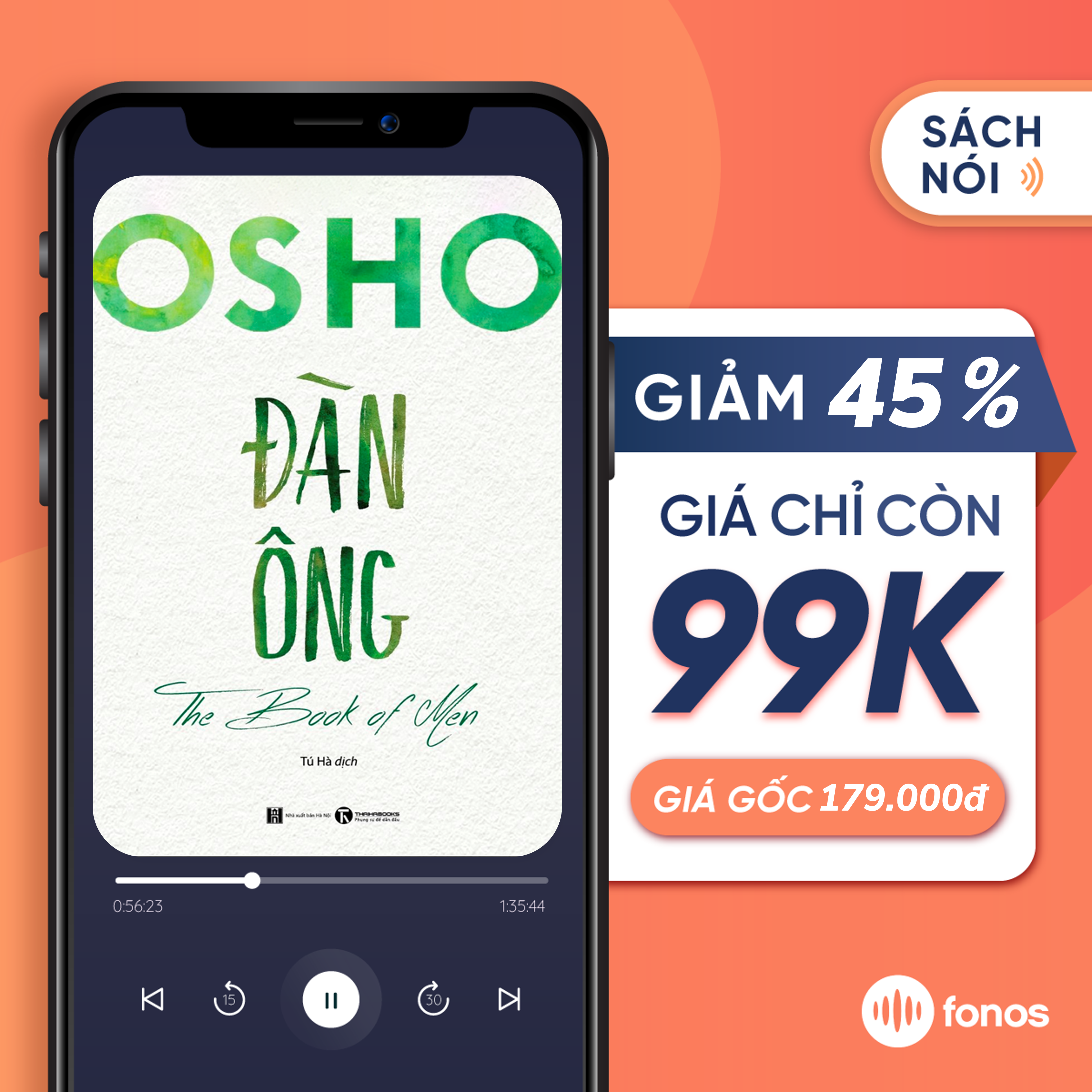 Sách nói Fonos: Đàn Ông [E-voucher]