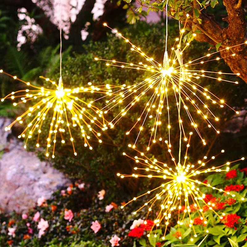 Dây Đèn Led Hình Hoa 8 Chế Độ Kèm Điều Khiển Từ Xa Dùng Trang Trí