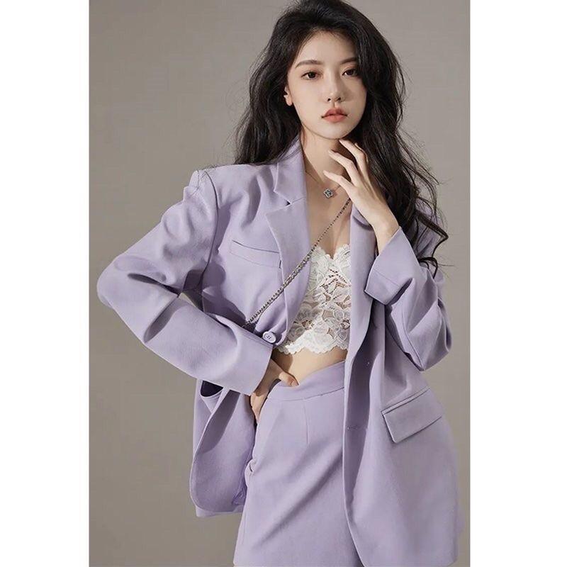 Set đồ Áo Blazer nữ + quần sọoc phong các hàn quốc mẫu mới chất đẹp mã SZ01