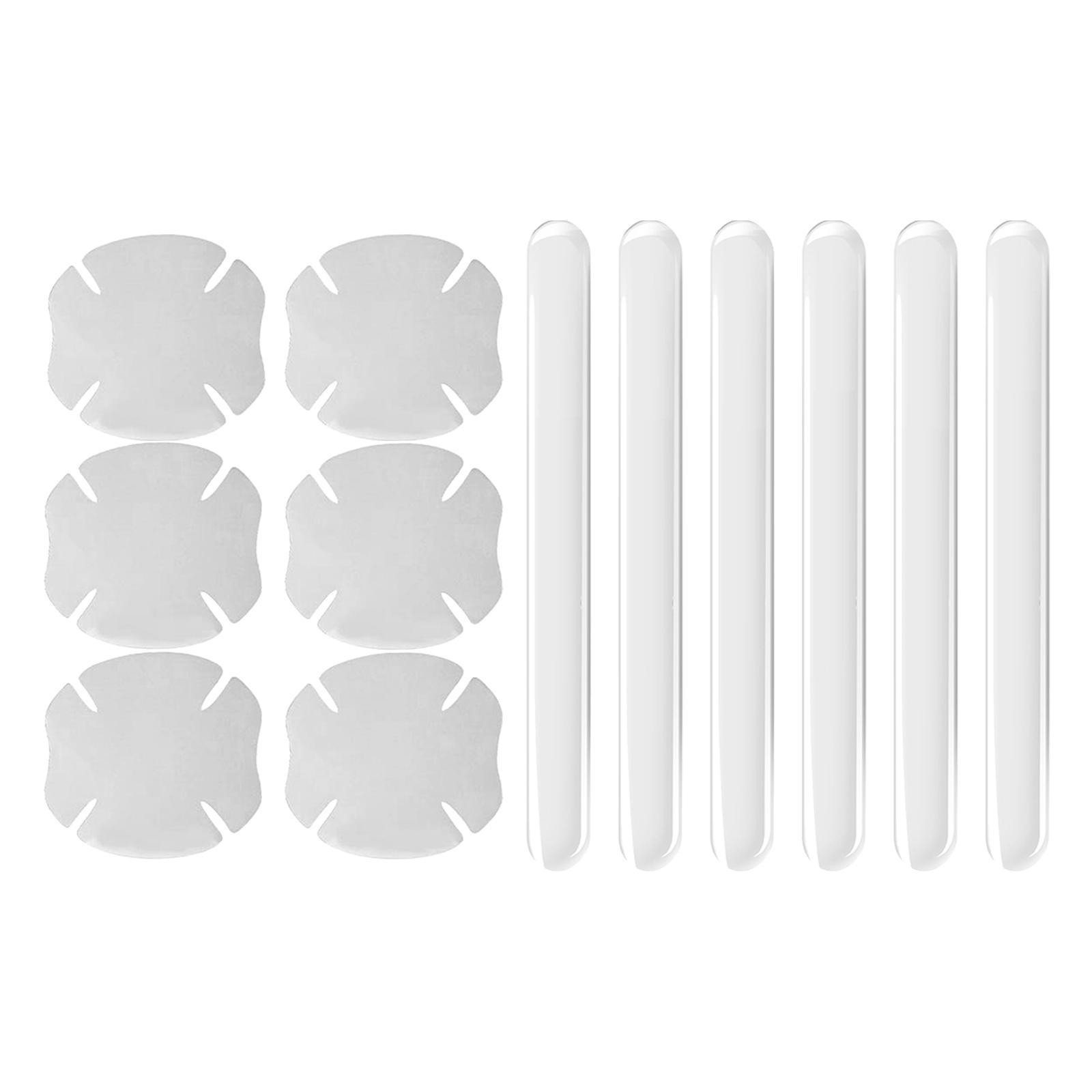 6 Pieces Car Door Handle Protective Film Guard for Byd Atto 3 Yuan Plus