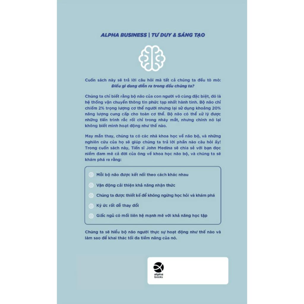 Sách Luật Trí Não (Tái bản)