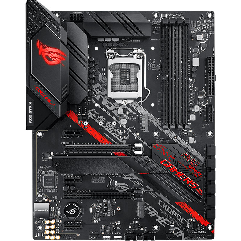 Bo Mạch Chủ Mainboard ASUS ROG STRIX B460-H GAMING - Hàng Chính Hãng