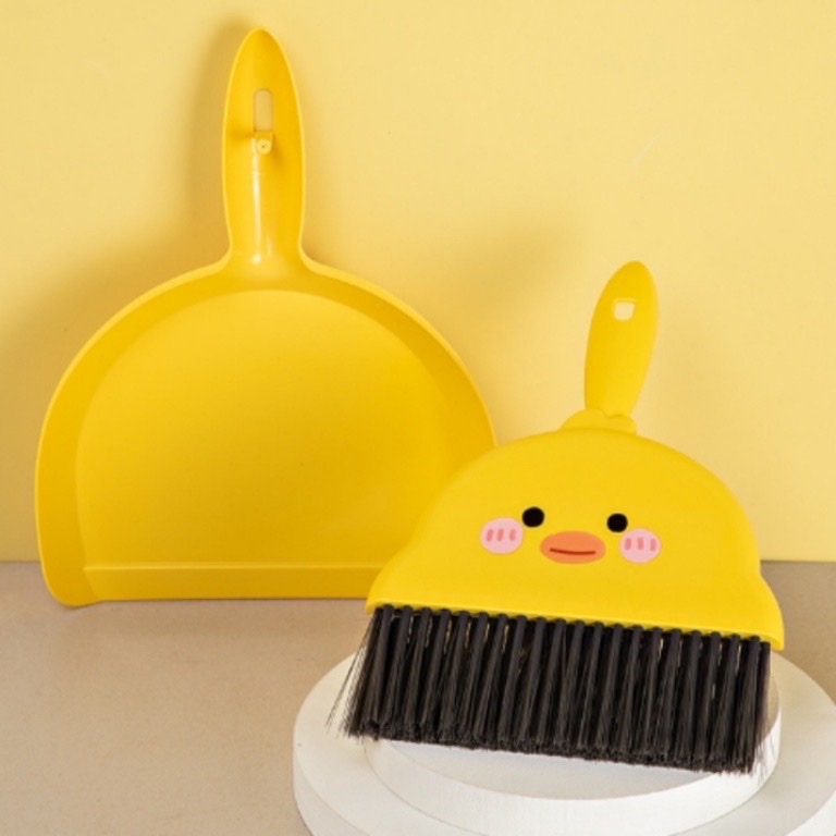Chổi mini quét bụi bàn thờ đa năng kèm ky hốt rác , dễ dàng vệ sinh