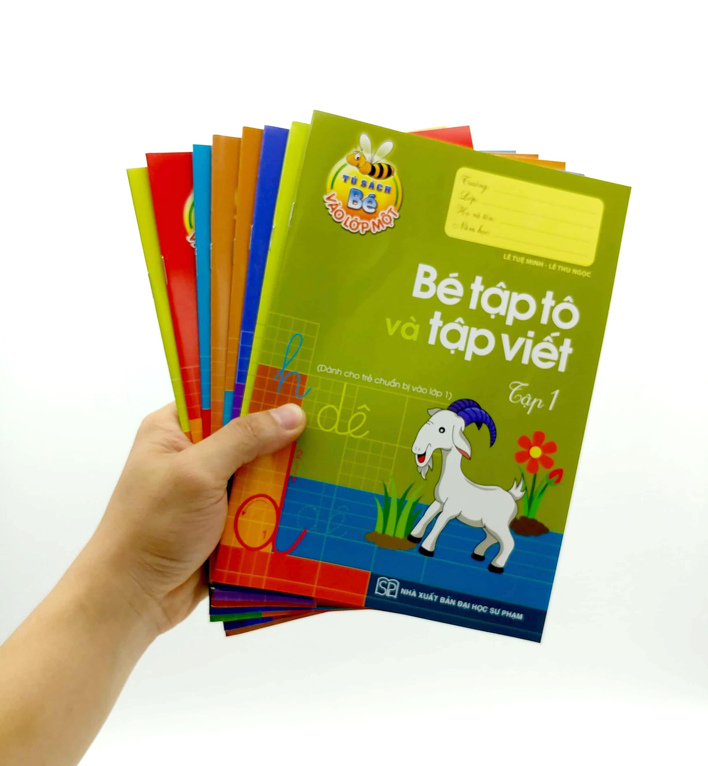Bé vào lớp một ( Bộ túi 8 cuốn) - Tái Bản