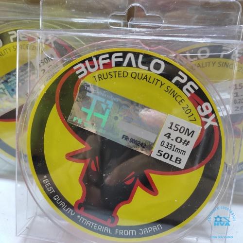 DÂY CÂU CÁ Pe Buffalo 150M / dây nhợ( full size )chuyên dùng làm trục câu lure lóc chẽm tráp hanh mú nhồng CHA GIÀ VLOG