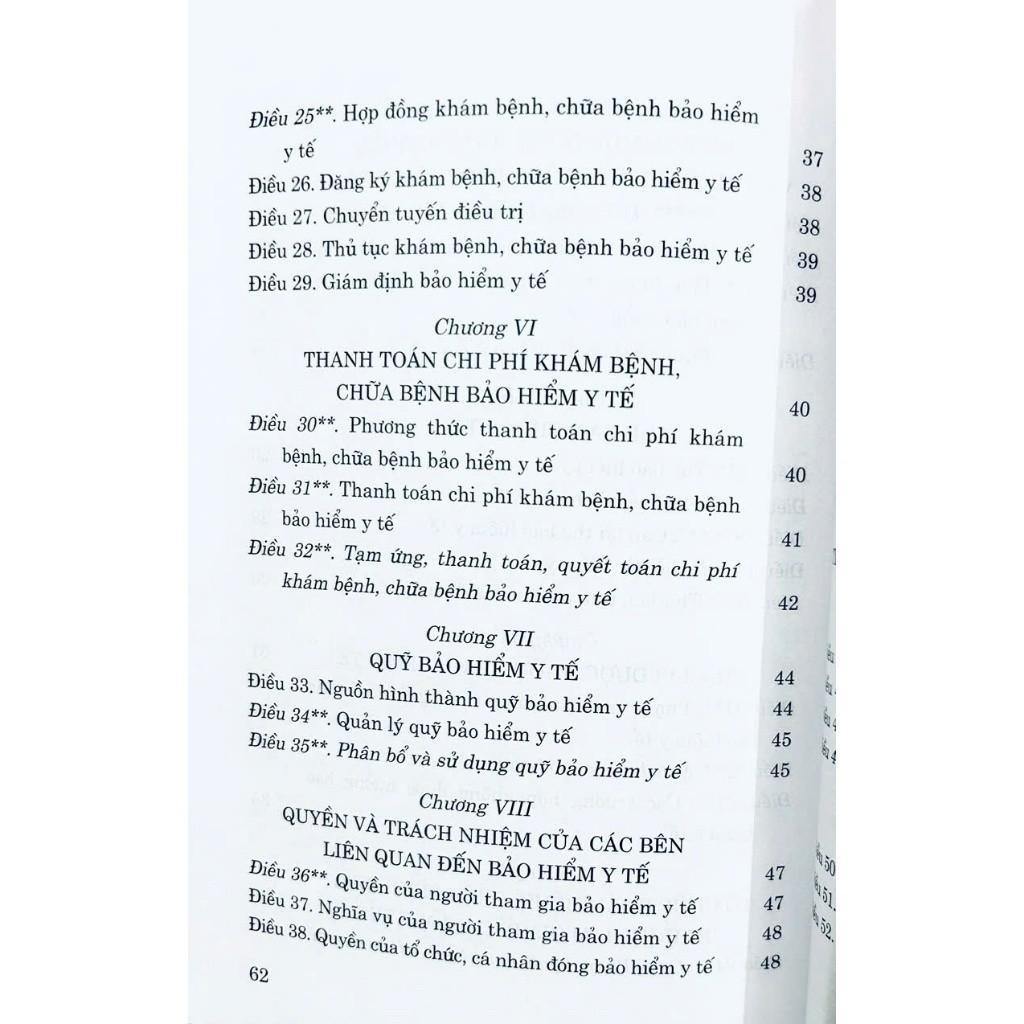 Sách - Luật Bảo Hiểm Y Tế Năm 2008 (Sửa Đổi, Bổ Sung Năm 2103, 2014, 2015, 2018, 2020, 2023) - NXB Chính Trị Quốc Gia
