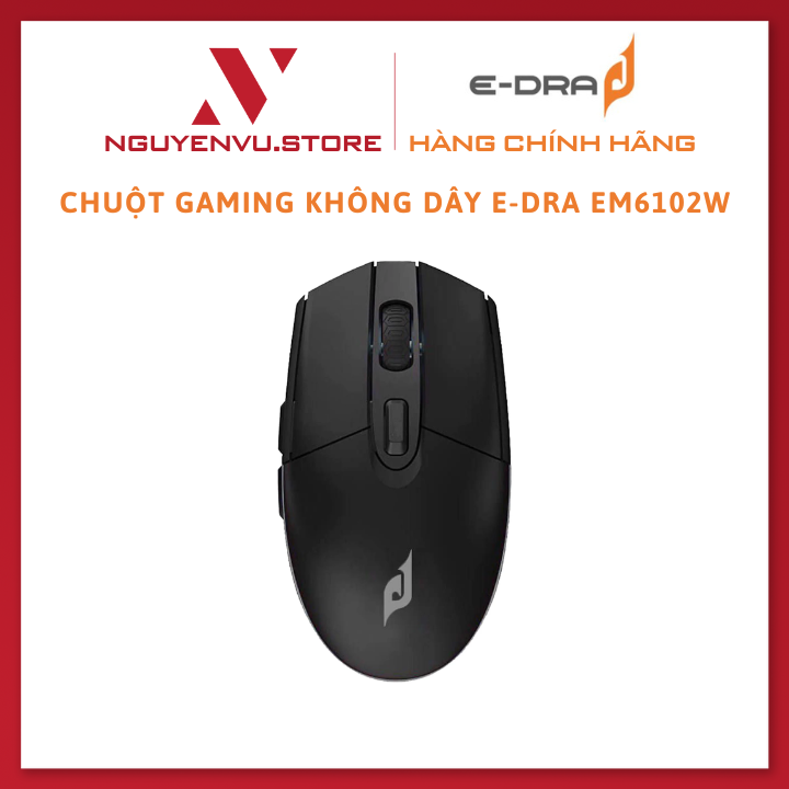 Chuột Gaming E-DRA EM6102w - Hàng Chính Hãng