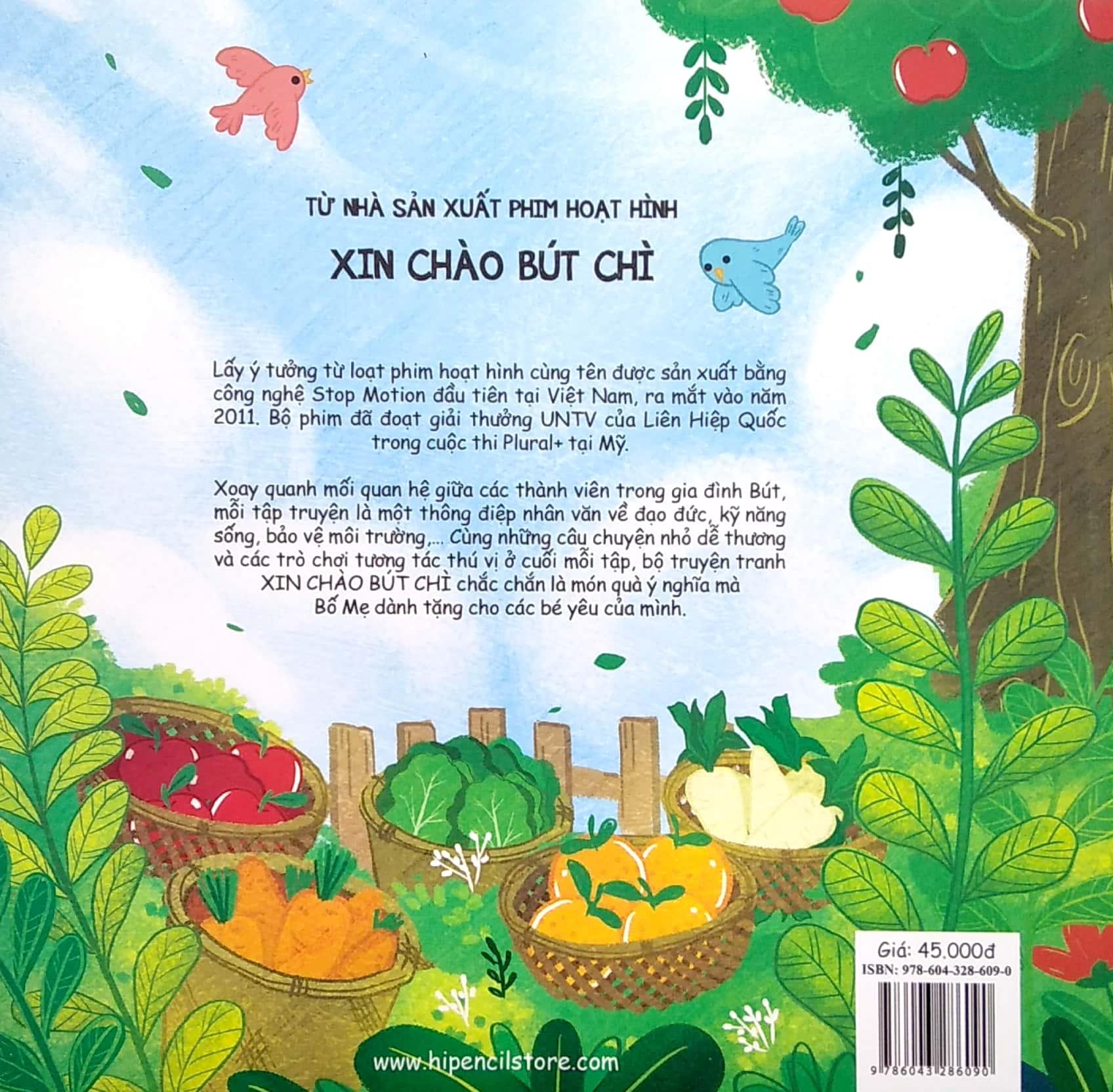 Xin Chào Bút Chì - Một Lần Bán Rau Củ