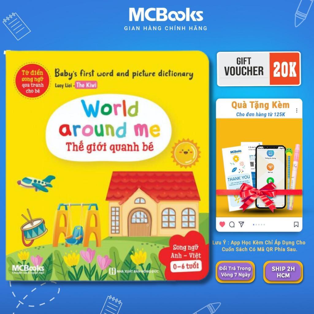 Sách - Từ Điển Song Ngữ Qua Tranh Cho Bé - Baby's First Words And Picture Dictionary - MCBooks