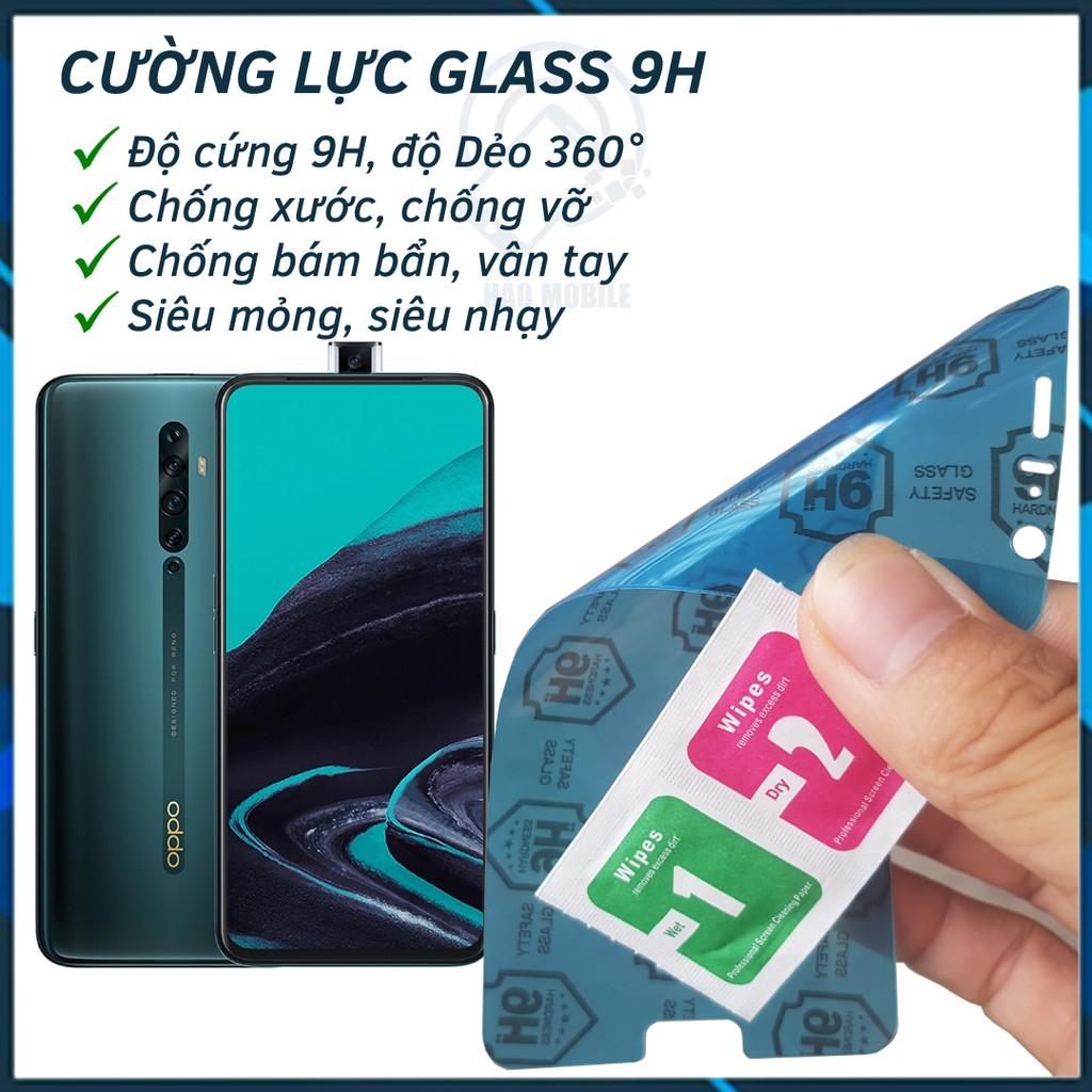 Dán cường lực dẻo nano 9H dành cho Oppo Reno 1, 2, 2F