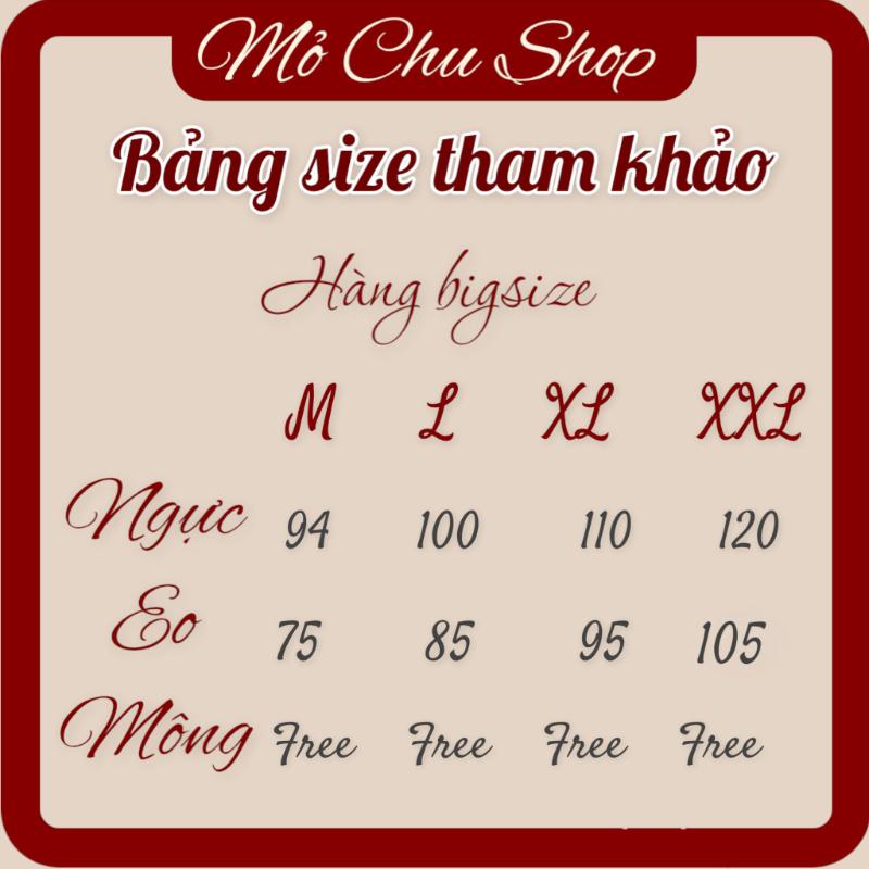 Đầm midi hoa cột nơ ngực bigsize