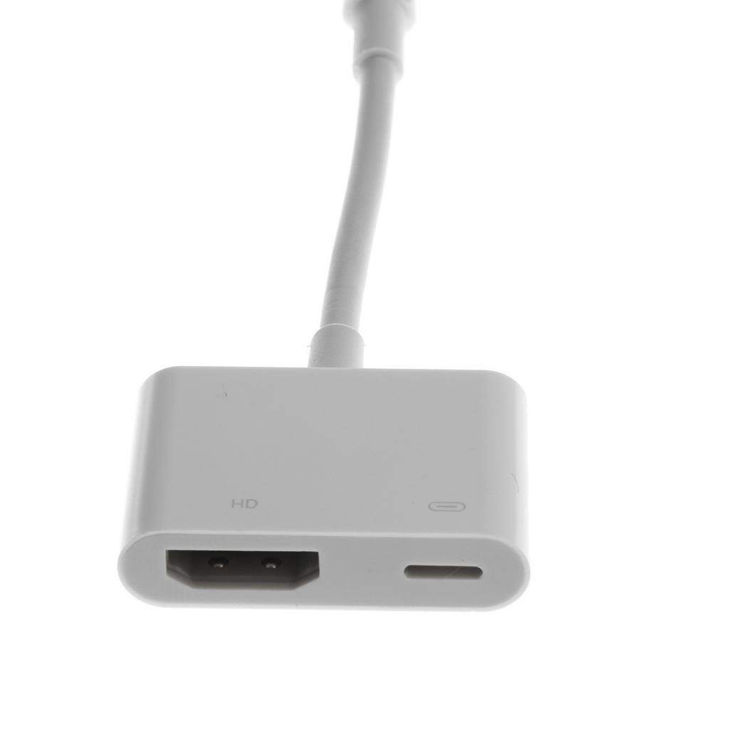 Digital AV Adapter Converter For IPhone To Mirror On HDTV Projector Monitor