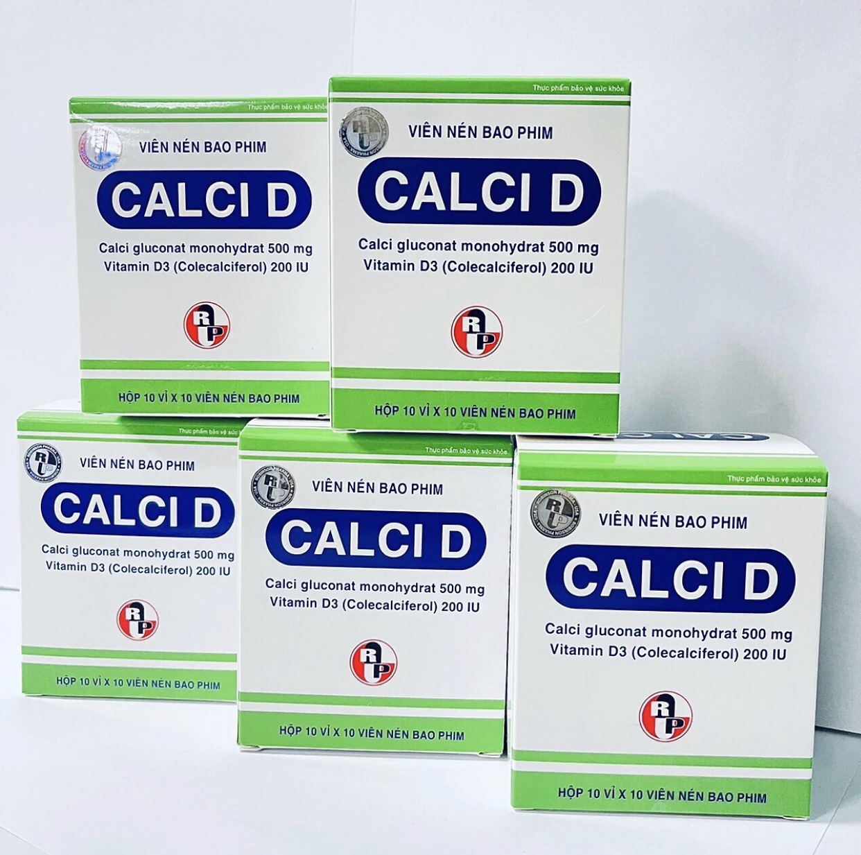 COMBO 2 TẶNG 1 TPCN Viên uống giúp bổ sung canxi và vitamin D3 cho người lớn tuổi,phụ nữ sau mãn kinh và trẻ em đang phát triển chiều cao...-CALCI D-hộp 100 viên