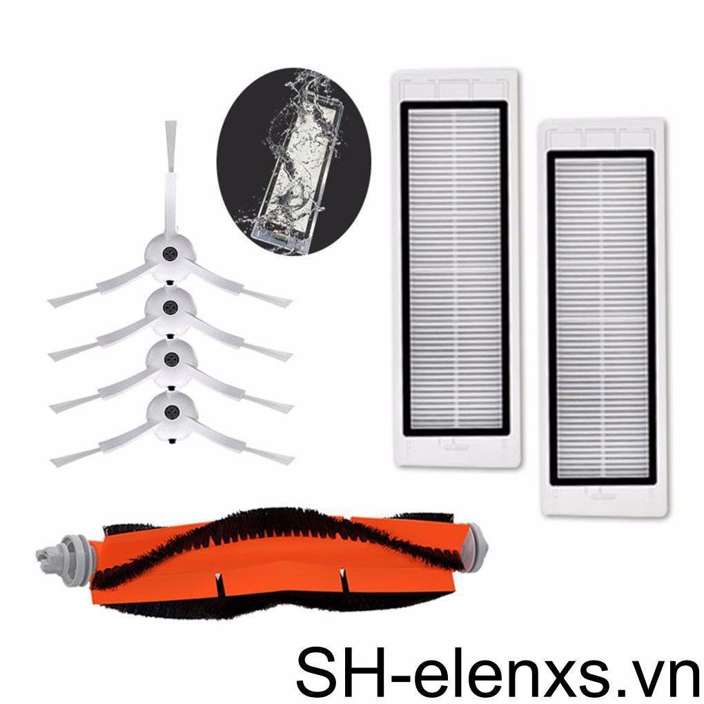 4xSide Brush 2xHEPA Filter 1xMain Brush Replacement for Xiaomi Vacuum Sweeping Robot Parts