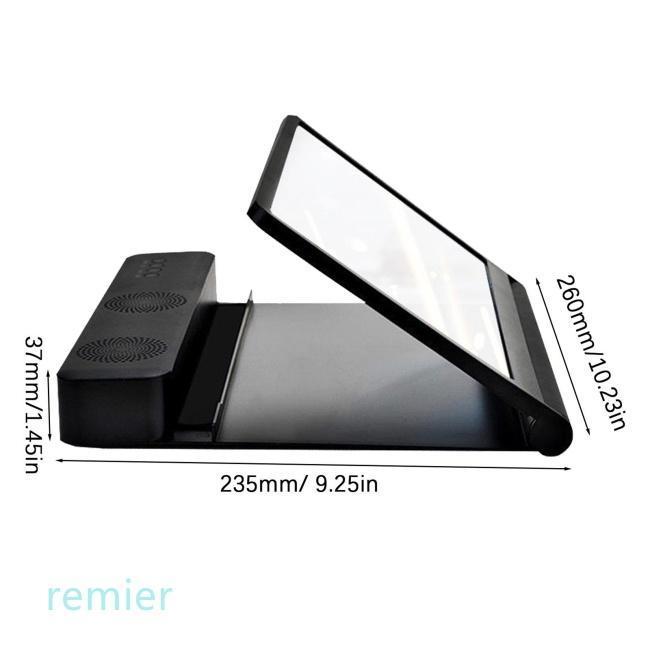 Giá Đỡ Khuếch Đại Tín Hiệu Âm Thanh Điện Thoại Di Động F12 Hd Màn Hình Lớn 12 Inch Bluetooth 6d