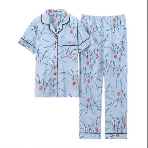 Đồ bộ mặc nhà - Pijama cộc tay vải cotton 100% mềm mại, thoáng mát