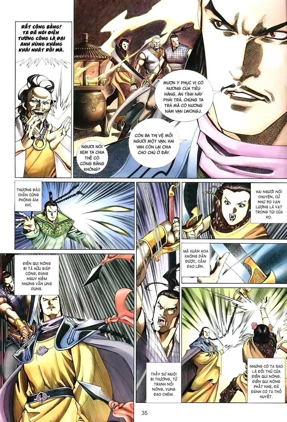 tuyết sơn phi hồ - mã vinh thành chapter 7 13