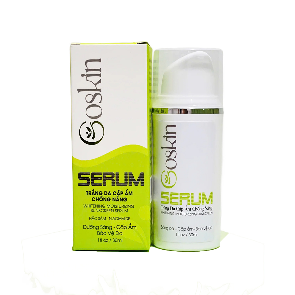 Serum Trắng Da Cấp Ẩm Chống Nắng 30ml Goskin
