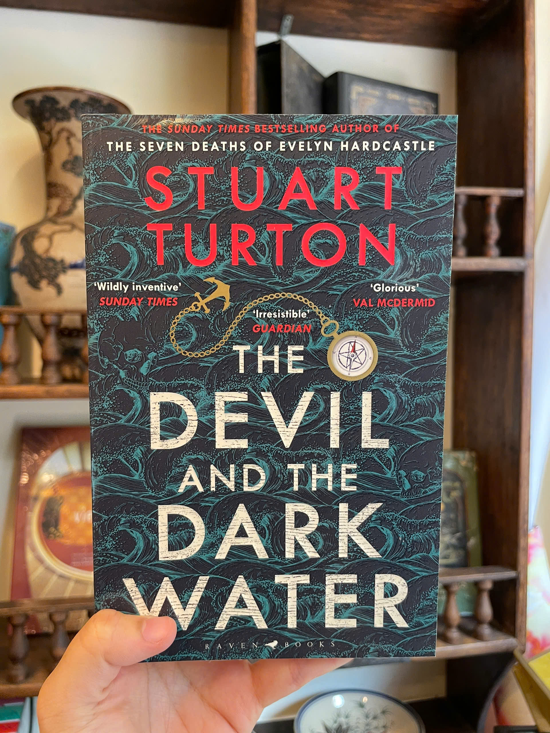 Sách - The Devil and the Dark Water by Stuart Turton - Mystery/Historical Fiction book in English