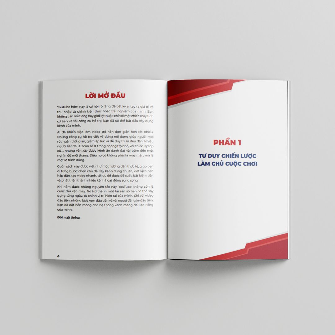 Sách YouTube AI Thực Chiến – Xây Dựng &amp; Vận Hành Kênh YouTube Hiệu Quả Với AI