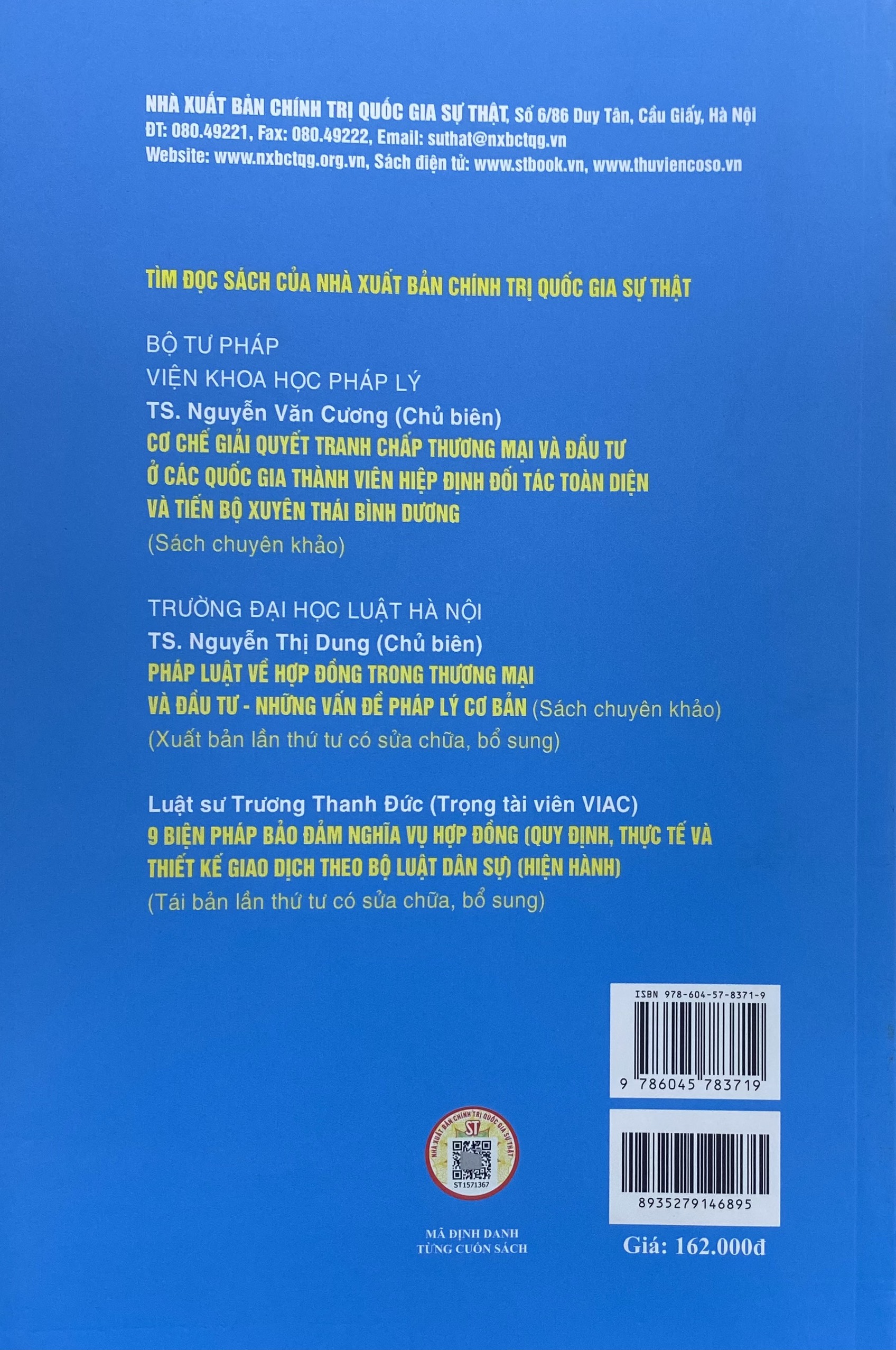 Quan hệ pháp lý giữa Nhà nước và doanh nghiệp nhà nước trong nền kinh tế thị trường định hướng xã hội chủ nghĩa (Sách chuyên khảo)