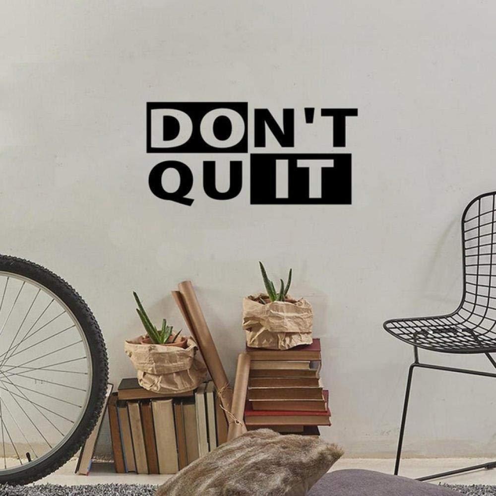 Decal Tiếng Anh Dán Tường Truyền Động Lực, Decal Cổ Động "DON'T QUIT DO IT" Decal Dán Tường Cao Cấp AmyShop