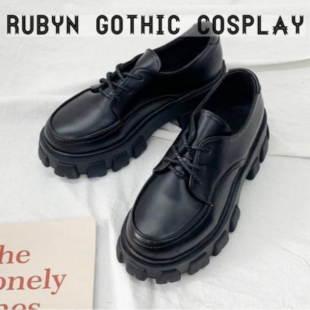 Giày Boot Oxford cổ thấp cá tính ( BÓNG & NHÁM ) ( Size 35 - 40 )