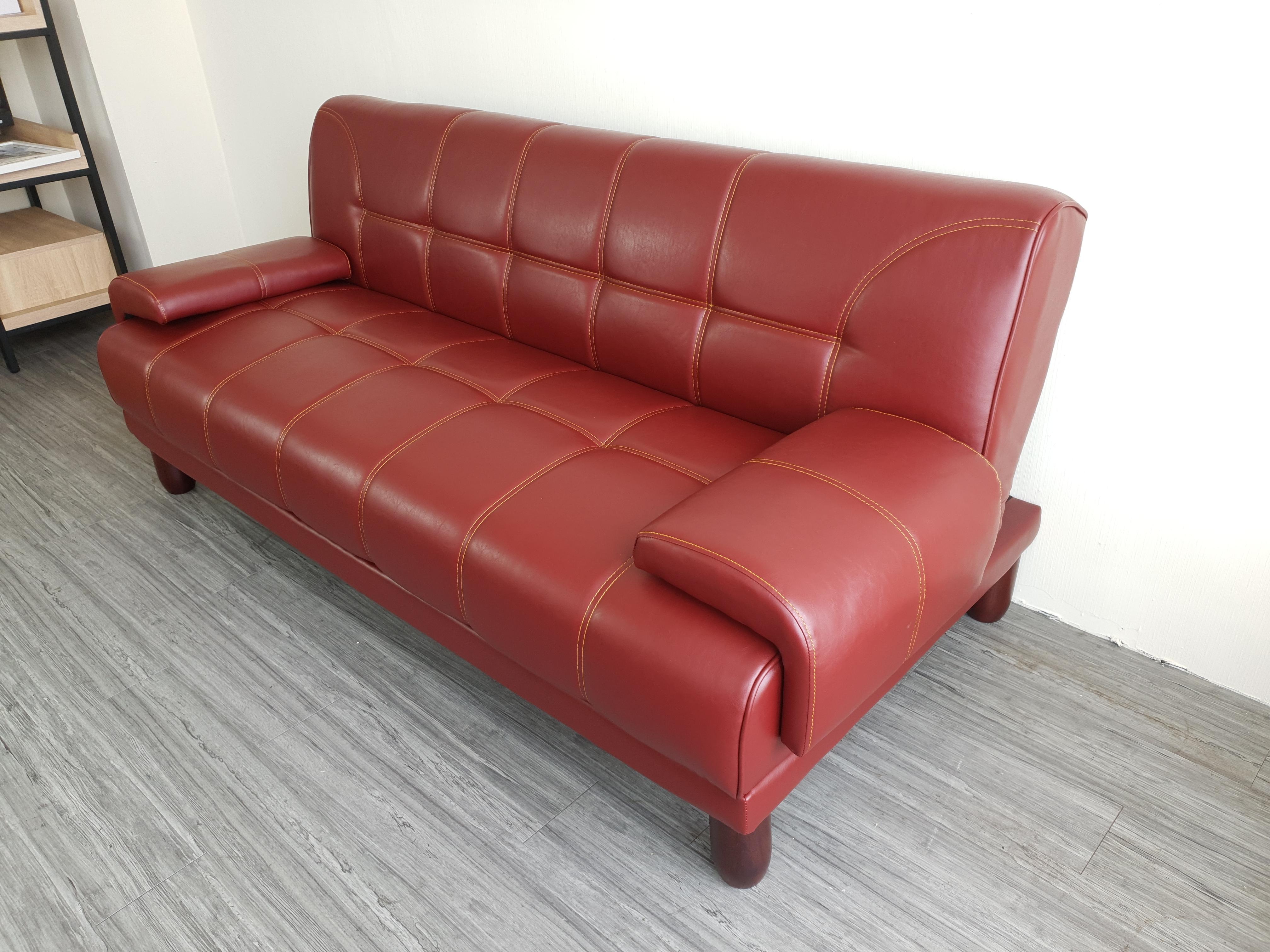 Sofa bed đa năng Juno sofa màu đỏ