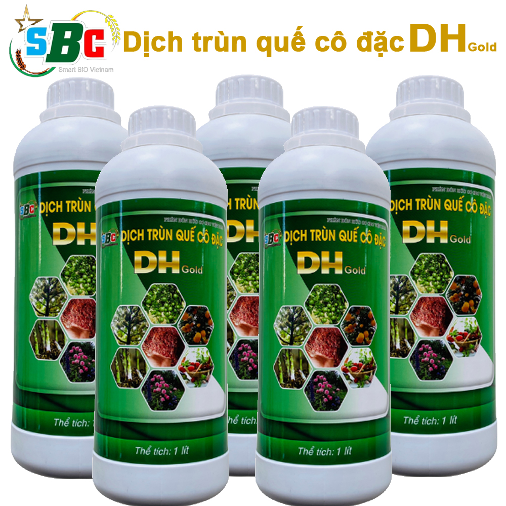 1 Lít - Dịch trùn quế chính hãng DHgold cô đặc, Đầy đủ đa,trung,vi lượng, đầy đủ chất cho cây -76129