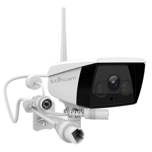 CAMERA IP WIFI Sử Dụng SIM 4G Ebitcam EB02 Ngoài Trời, kèm thẻ 64gb, 128gb - Hàng chính hãng