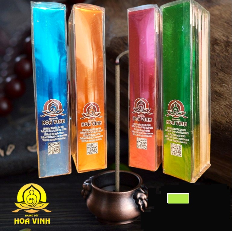 NHANG HOA VINH CHÍNH HÃNG 60K - MÀU CAM - 320 CÂY LOẠI 4 TẤC
