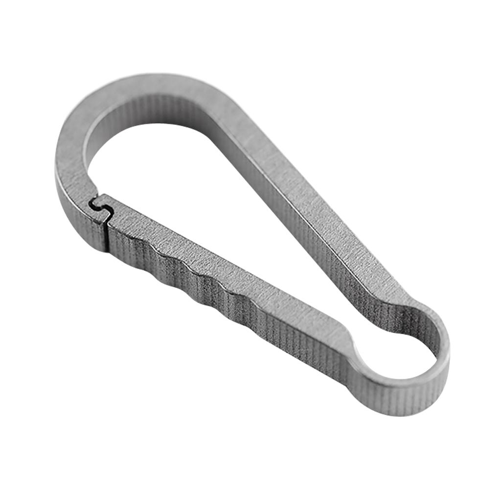 Móc Khóa Hợp Kim Titan Khóa Mùa Xuân Snap Hook Clip Ngoài Trời