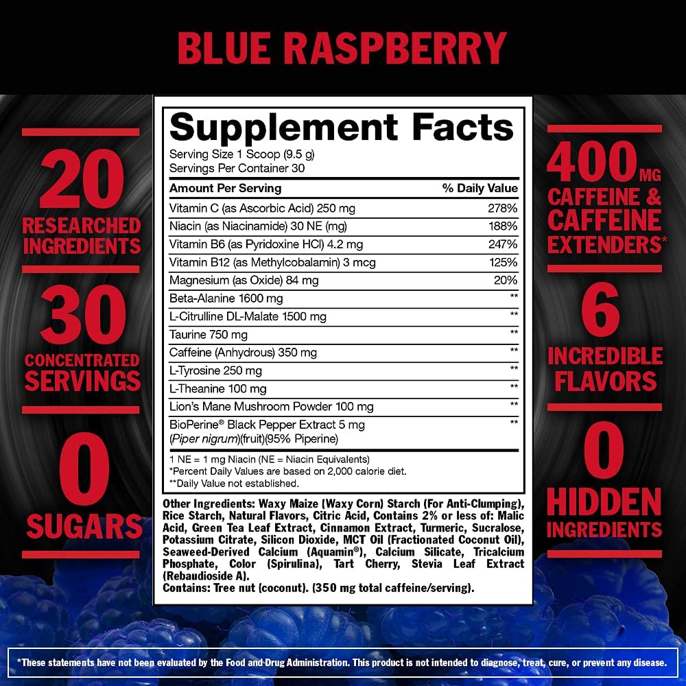 Madness Mutant Pre Workout 30 Servings