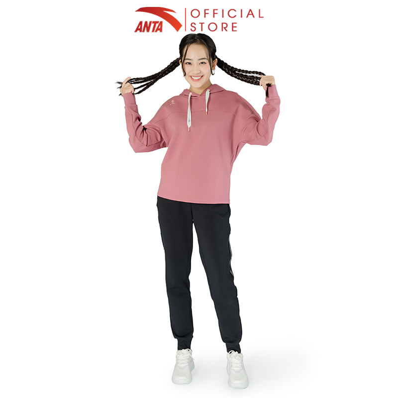 Áo hoodie thể thao nữ Anta 862137713