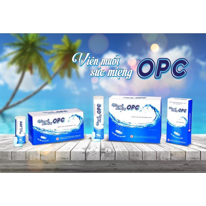 Sản phẩm mới VIÊN MUỐI SÚC MIỆNG OPC ( Tuýp 20 Viên) - Vệ sinh răng miệng, ngăn ngừa sự phát triển của vi khuẩn.