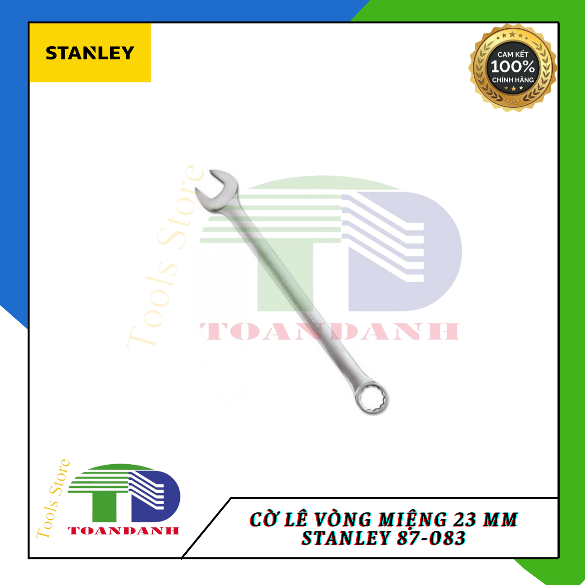 Cờ lê vòng miệng 23 mm Stanley 87-083