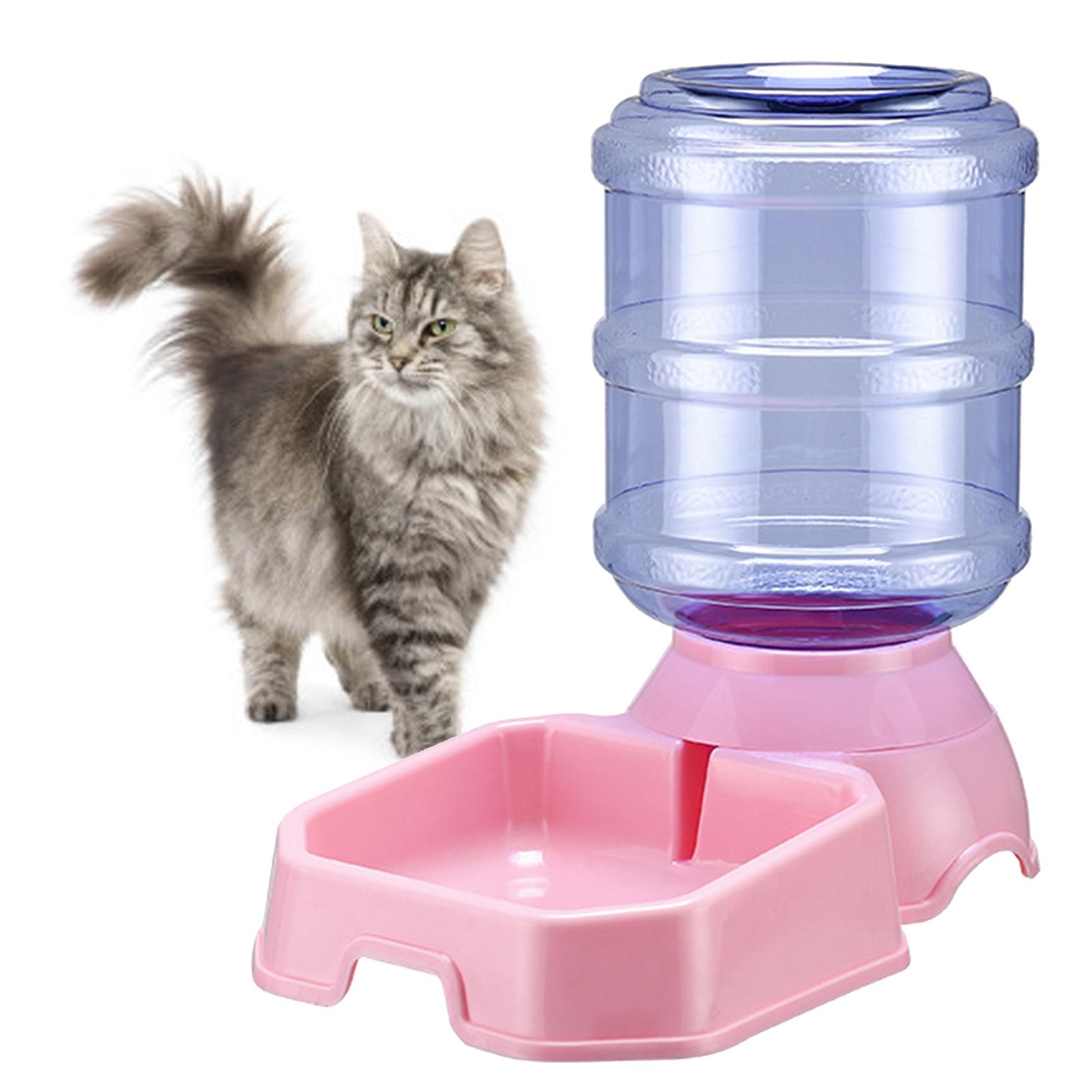 Automatic Cat Dog Feeder Water Dispenser for Small Medium Dog Pets Puppy Kitten Large Capacity 3.8L