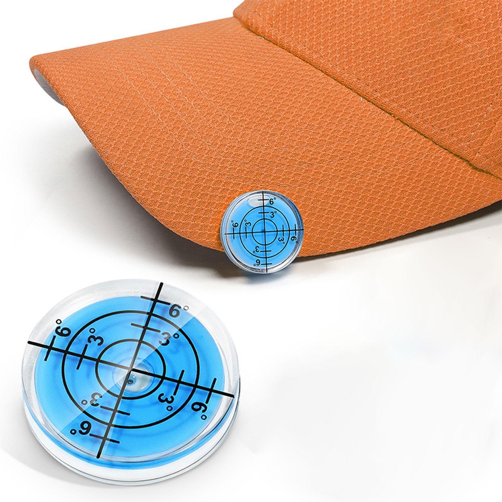 Golf Ball Marker Golf Hat Clip Putting Aid Ball Mark for Outdoor Golfer Gift
