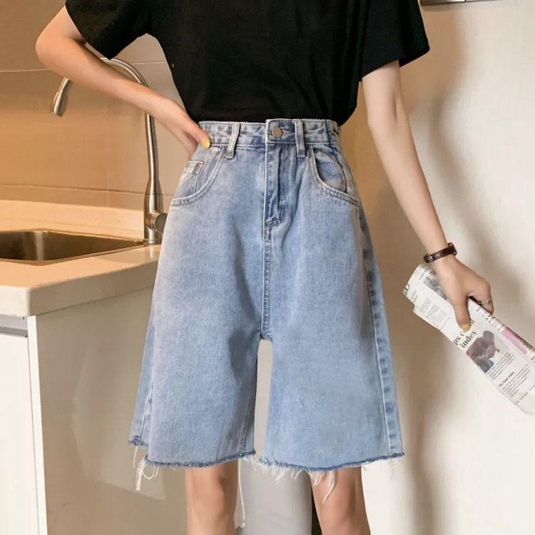 QUẦN SHORT JEAN NỮ LỬNG CAO CẤP PIPO RÁCH VẠT PHẢI CỰC HOT- CAO CẤP