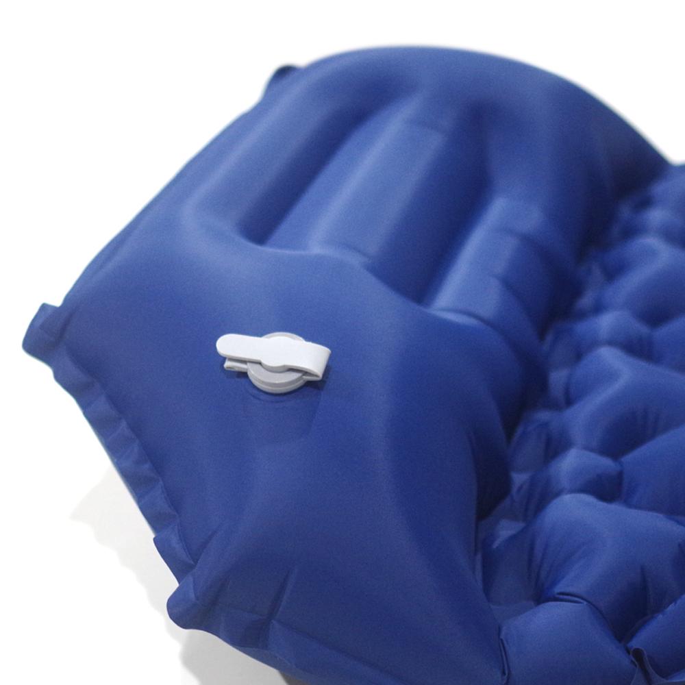 Tấm đệm bơm hơi ngủ ngoài trời, làm đầy bằng không khí nhanh chóng, có gối đệm ngủ